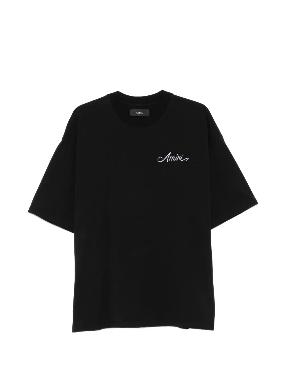 logo-embroidered T-shirt