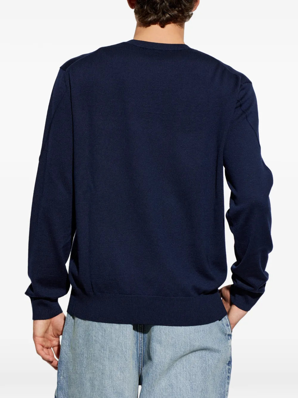 logo-patch sweater