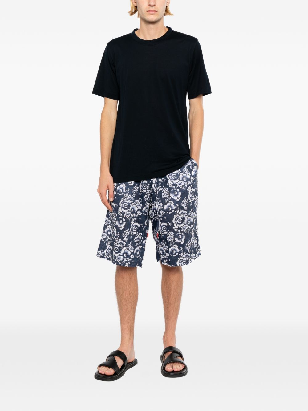 round-neck T-shirt