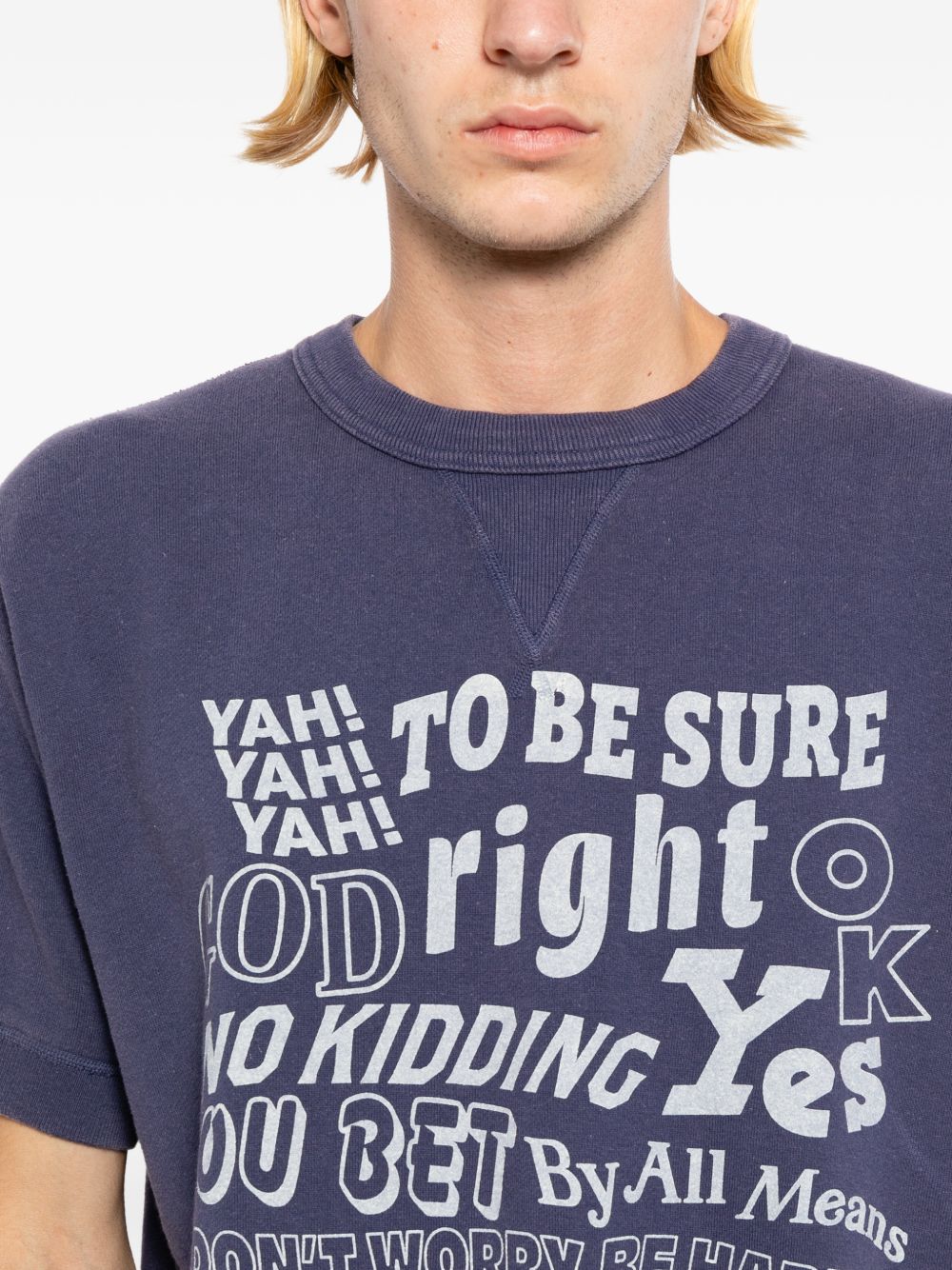 graphic-printed crew-neck T-shirt