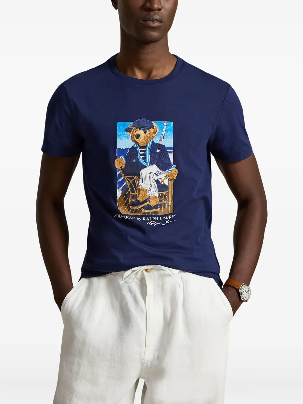 Polo Bear print T-shirt