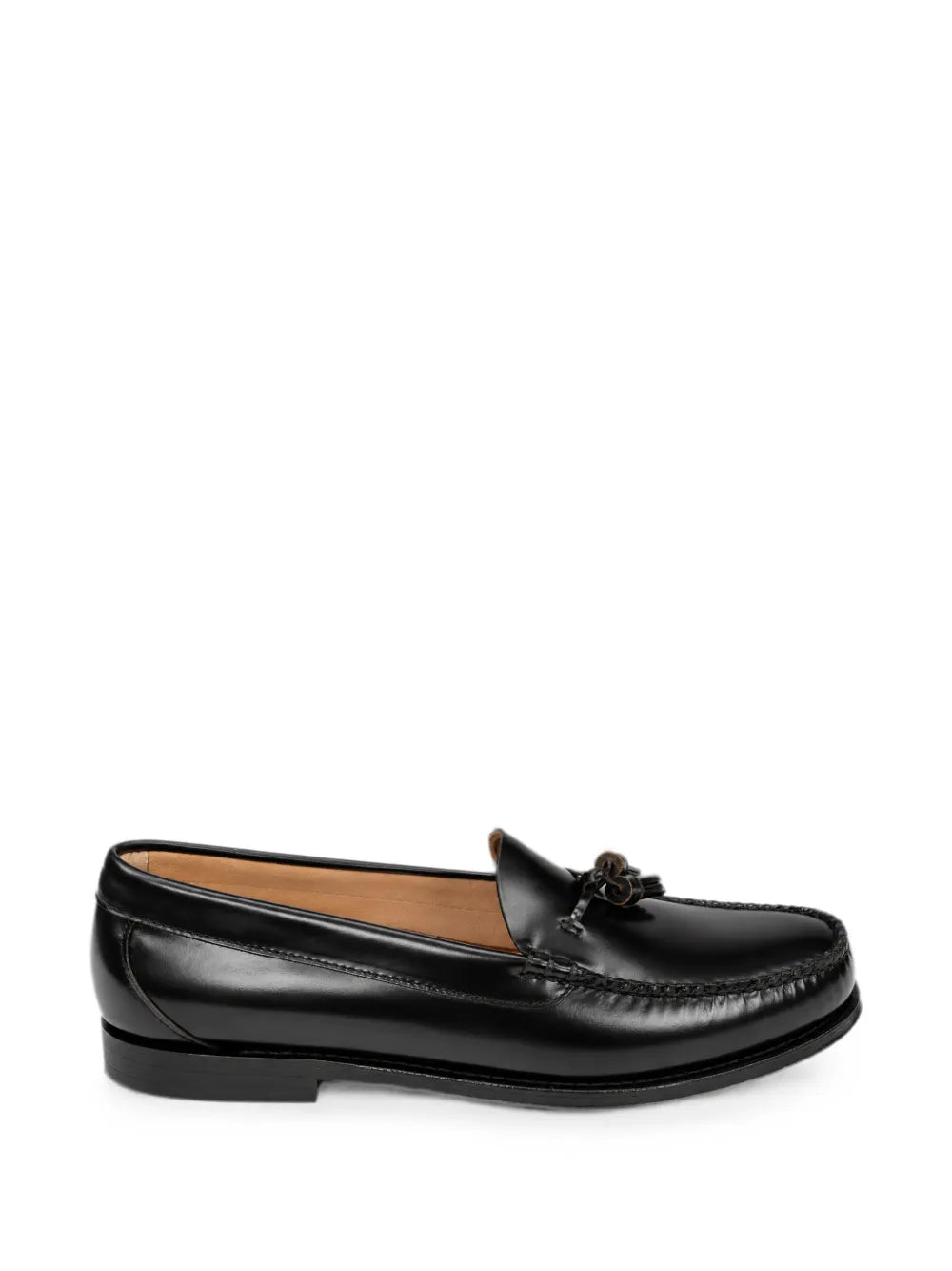 tassel-detail leather loafers