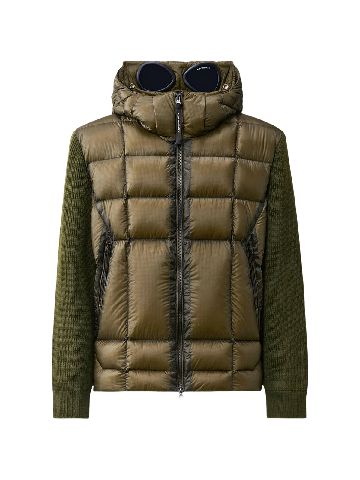 Goggle Hood Padded Jacket