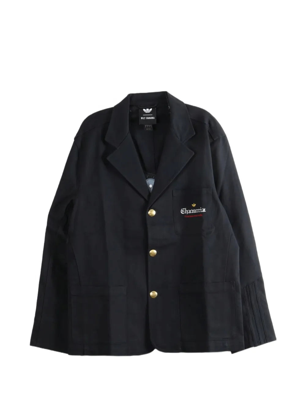x Willy Chavarria Players logo-patch button-up blazer