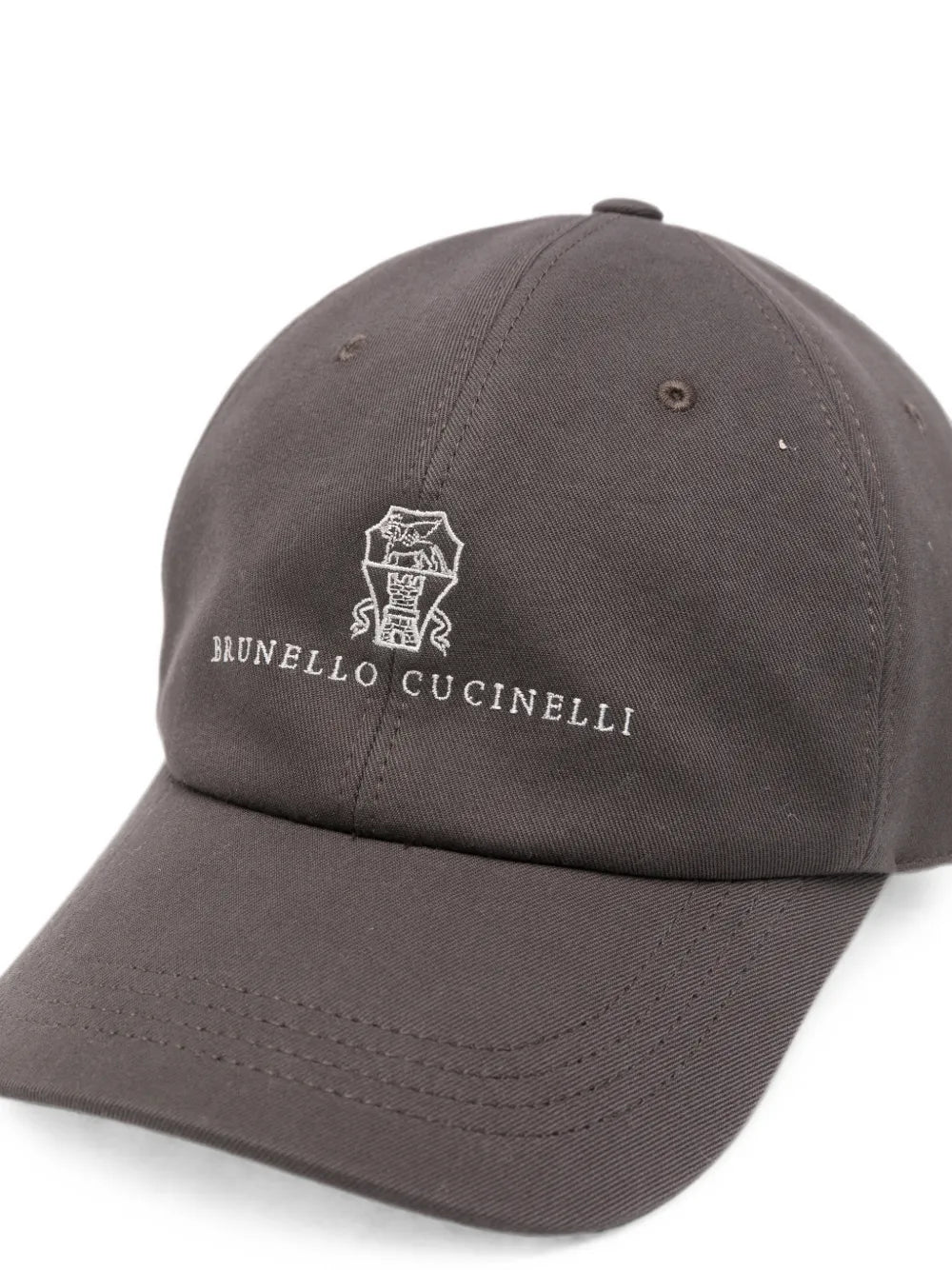 embroidered-logo baseball cap