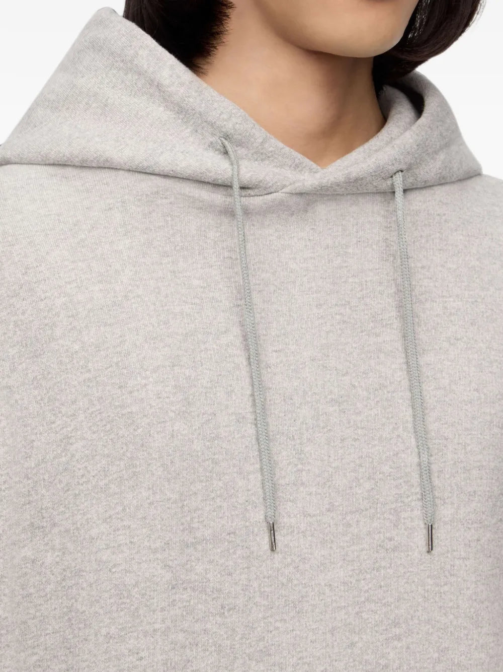 drawstring-hood hoodie