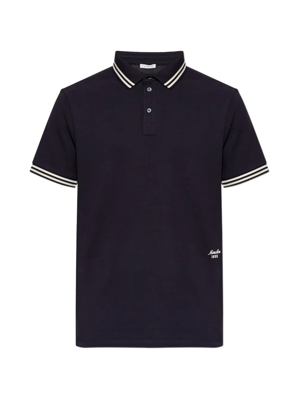 logo-embroidered polo shirt