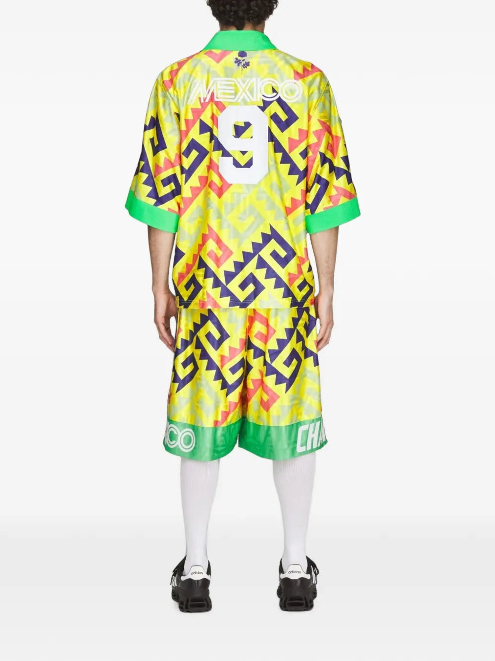 x Willy Chavarria AOP goalkeeper geometric-print T-shirt