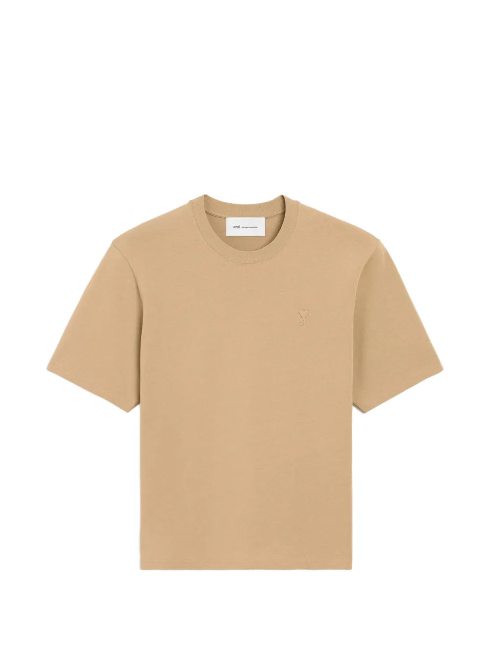 cotton t-shirt with embossed Ami de Coeur
