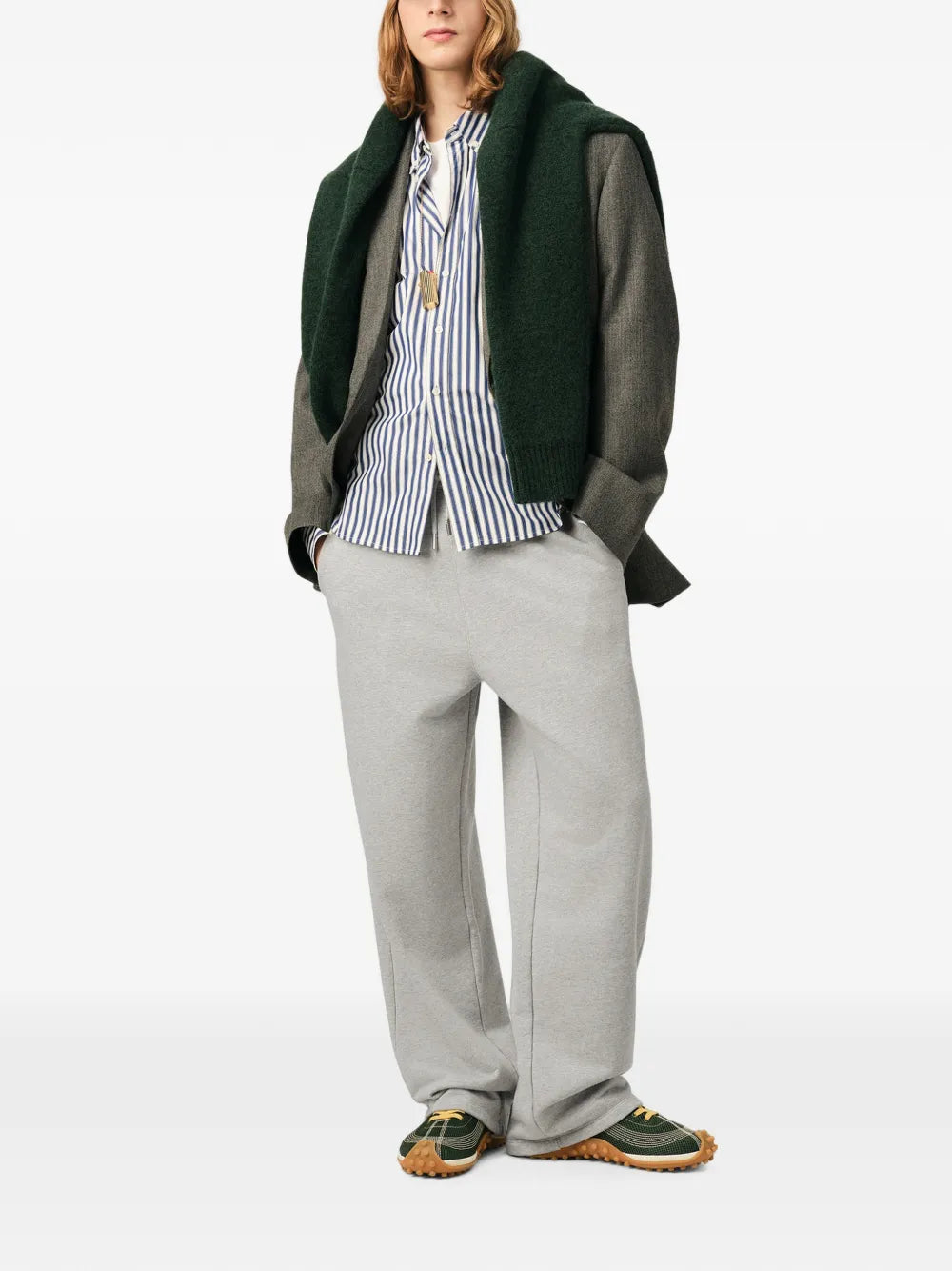 cotton track pants with Ami de Coeur
