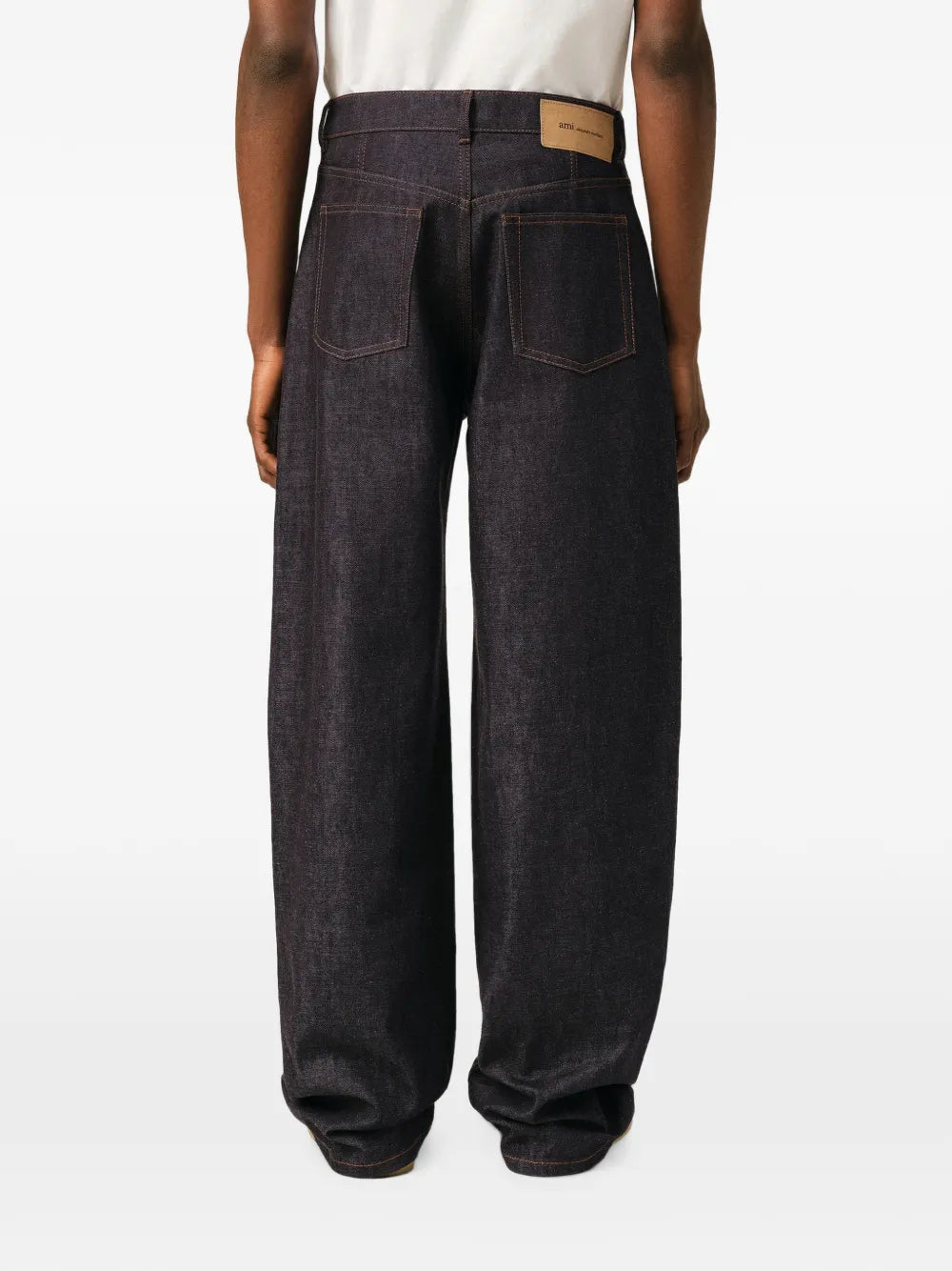 Baggy-fit cotton jeans