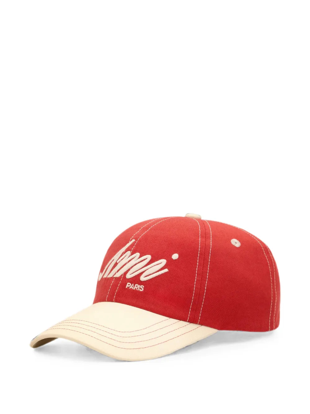 cotton cap with Ami Paris embroidery