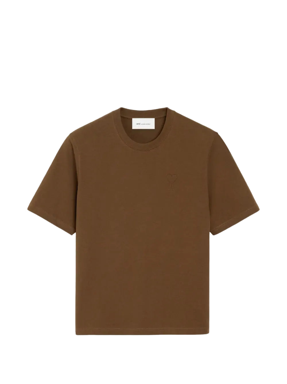 Cotton T-Shirt With Embossed Ami De Coeur