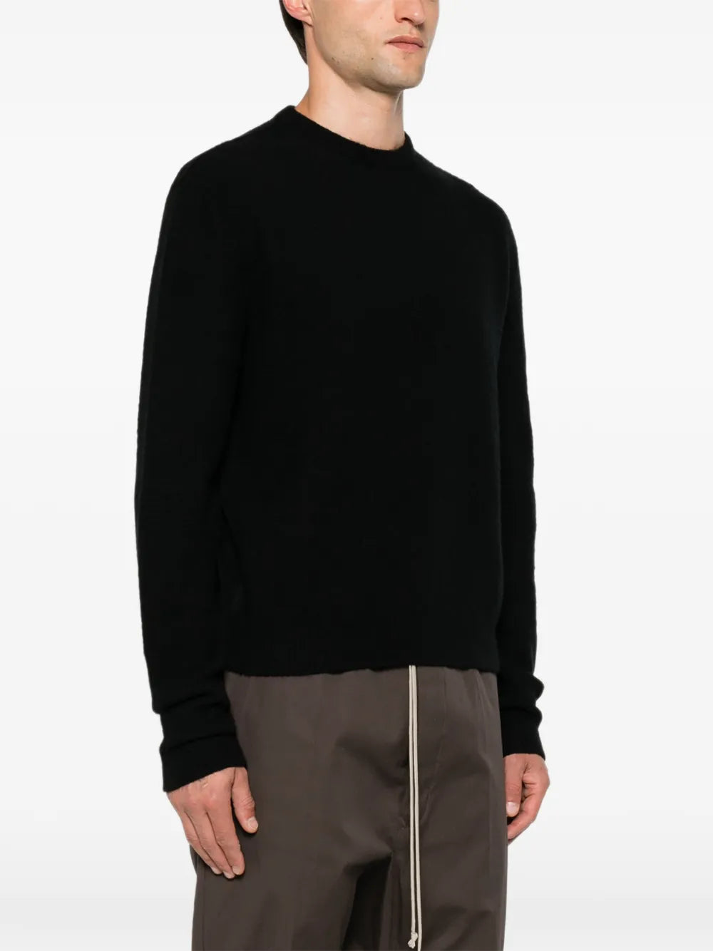 ribbed-trim sweater