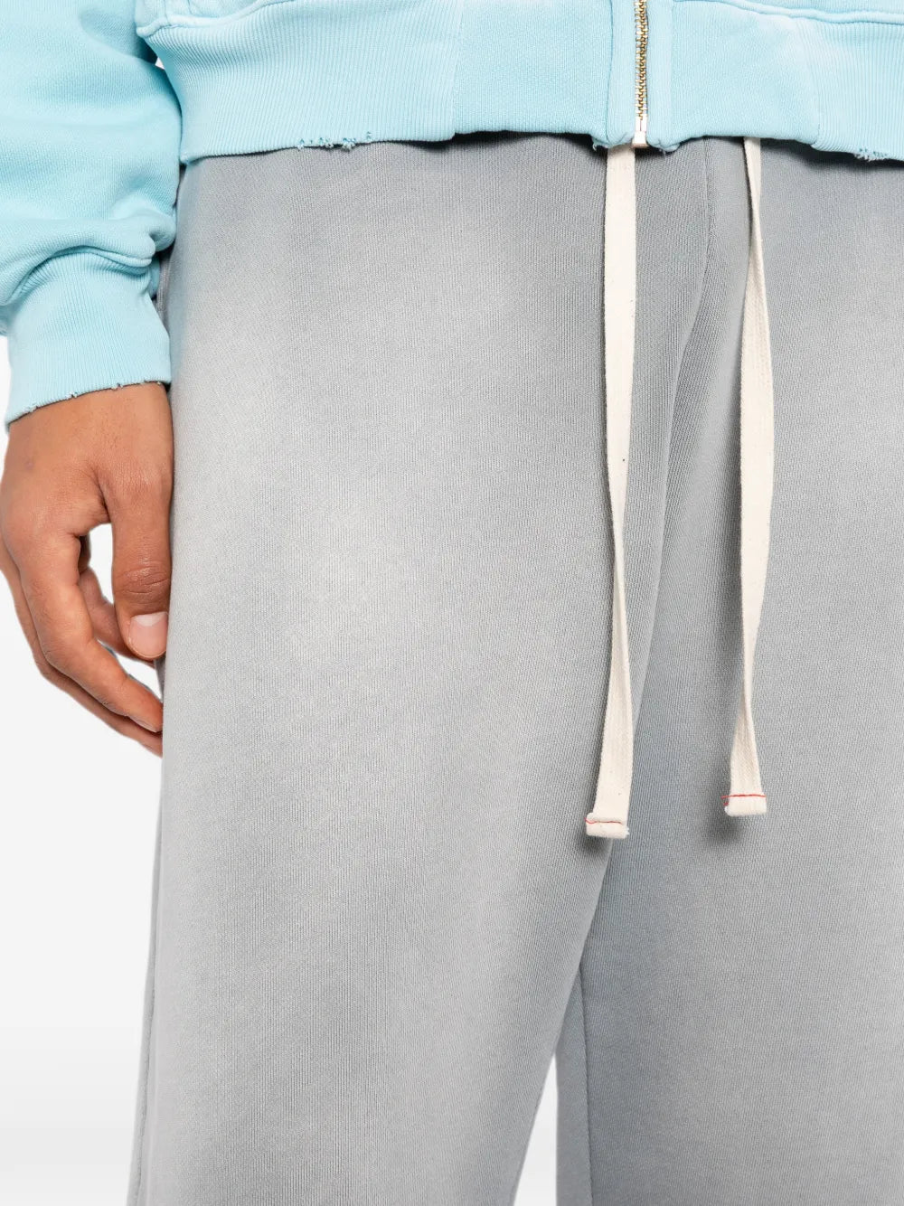 faded-effect track pants