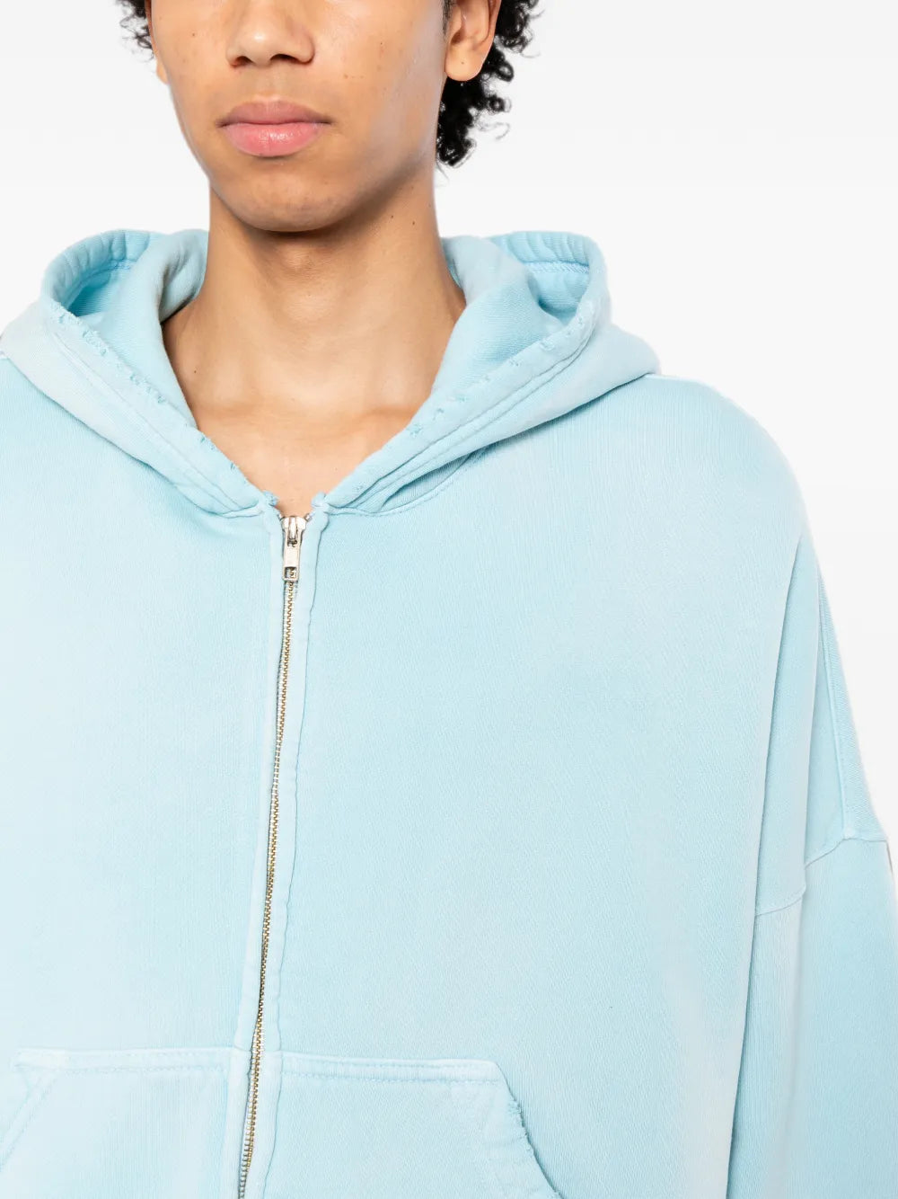 zip-up hoodie