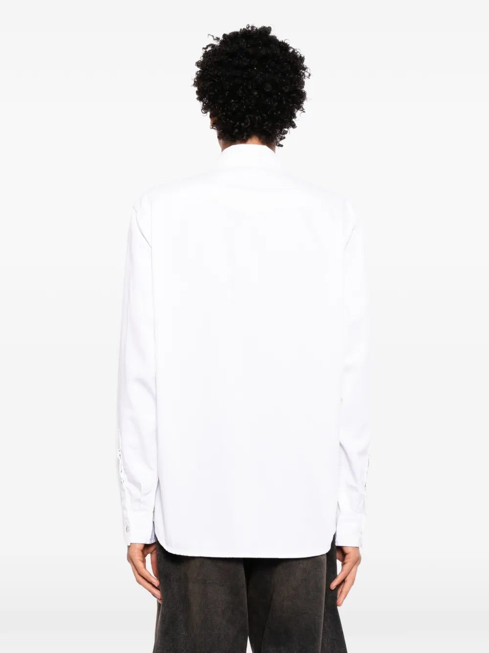 embellished western-yoke shirt