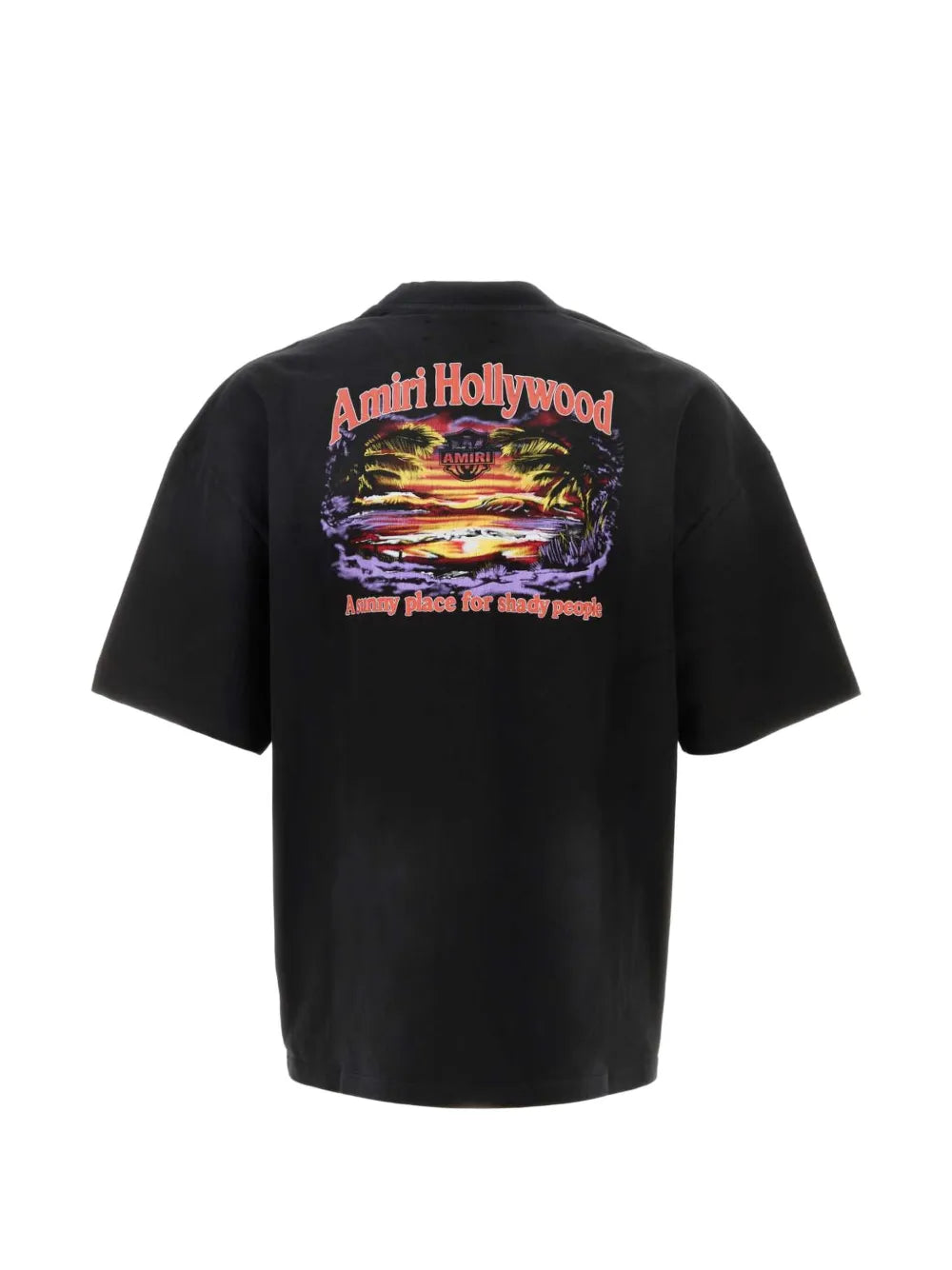 Sunny Place graphic-print cotton T-shirt