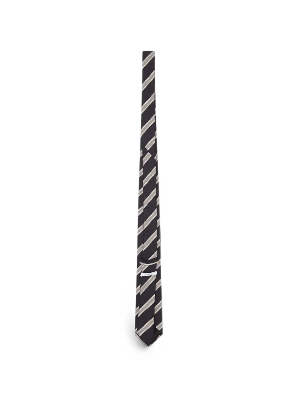 striped silk tie