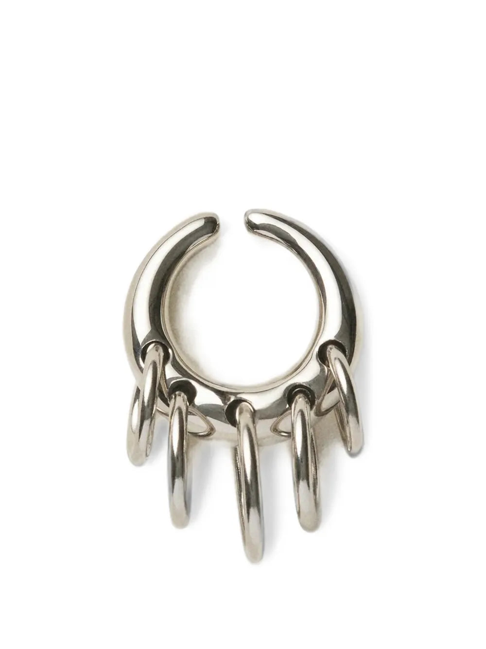 multi-hoop ear cuff