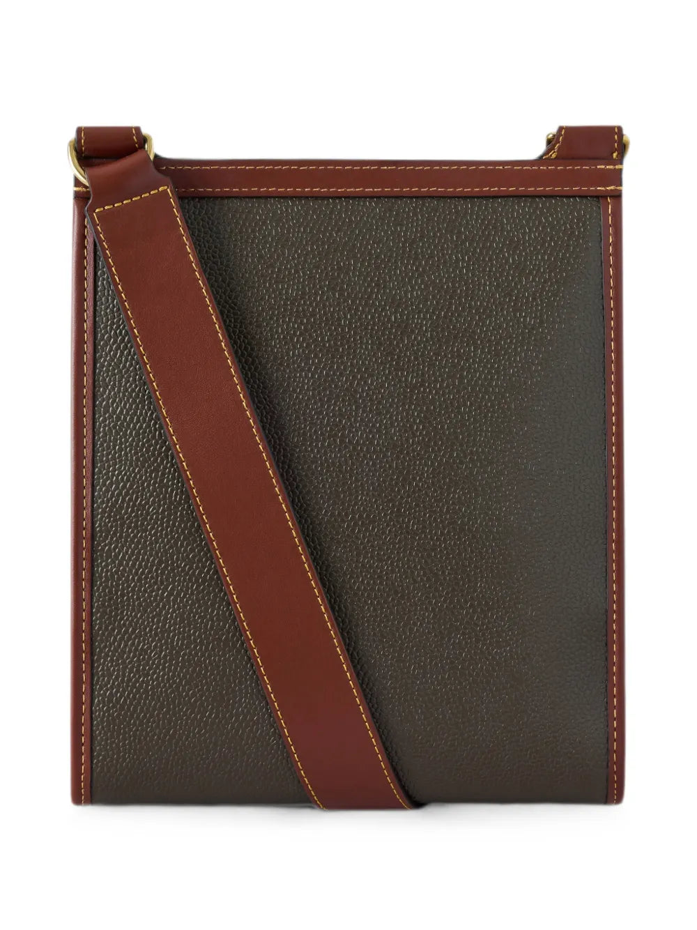 Antony grained-texture messenger bag