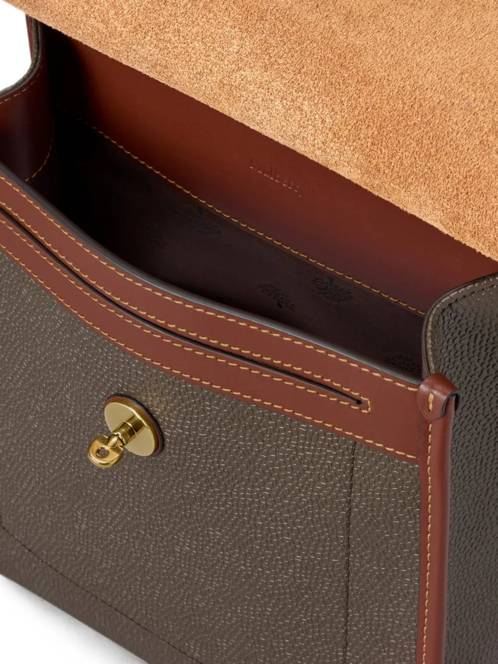 Antony grained-texture messenger bag