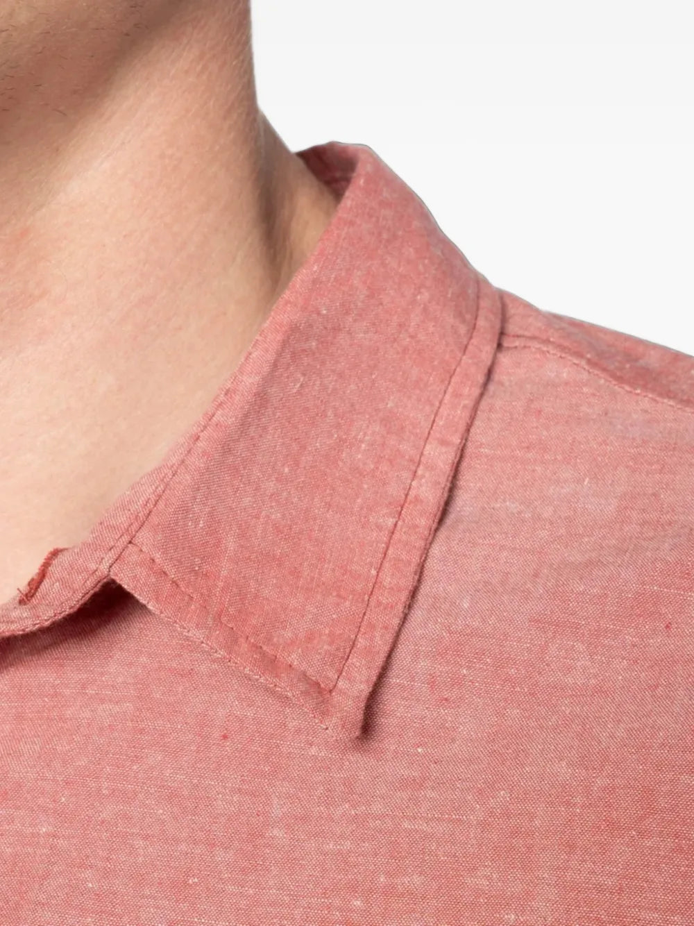 True chest-pocket button-up shirt