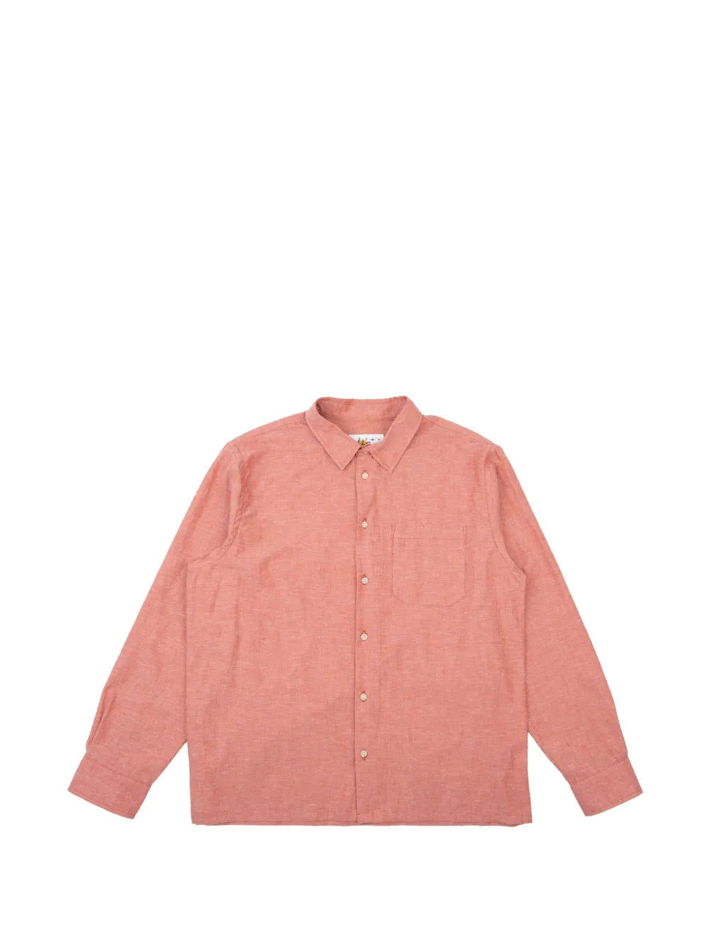 True chest-pocket button-up shirt