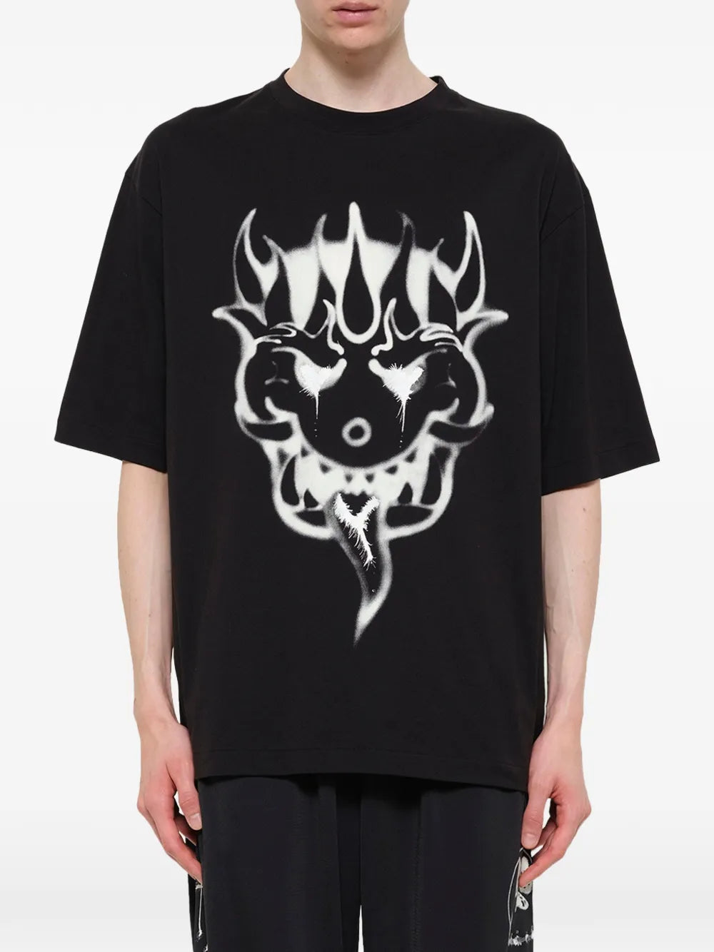 Yaksha graphic-print T-shirt