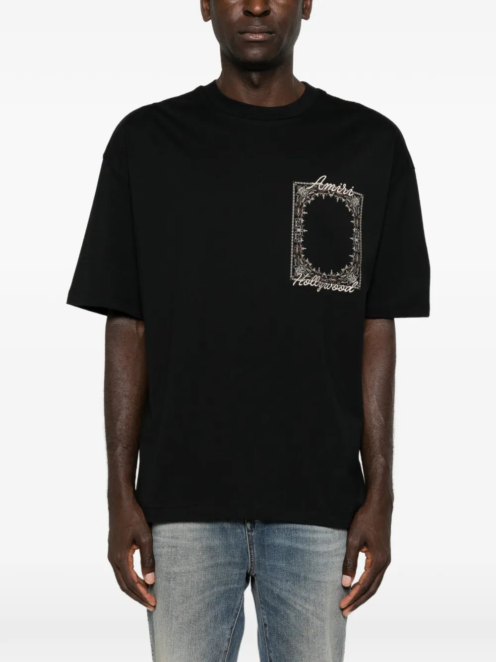 logo-print cotton T-shirt
