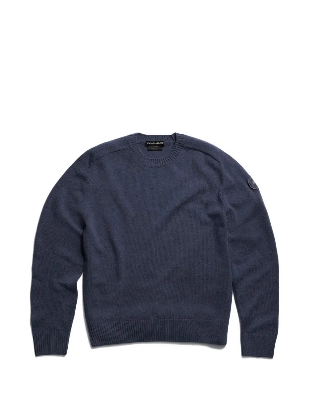 logo-patch merino sweater