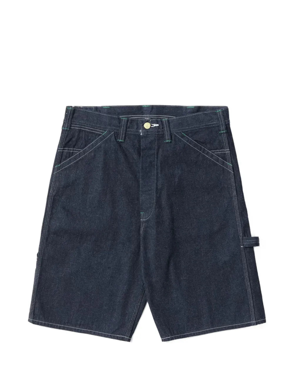 contrast-stitch carpenter shorts