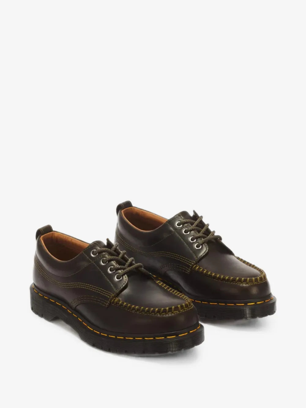 Lowell Whipstitch-Detail Moc Toe Shoes