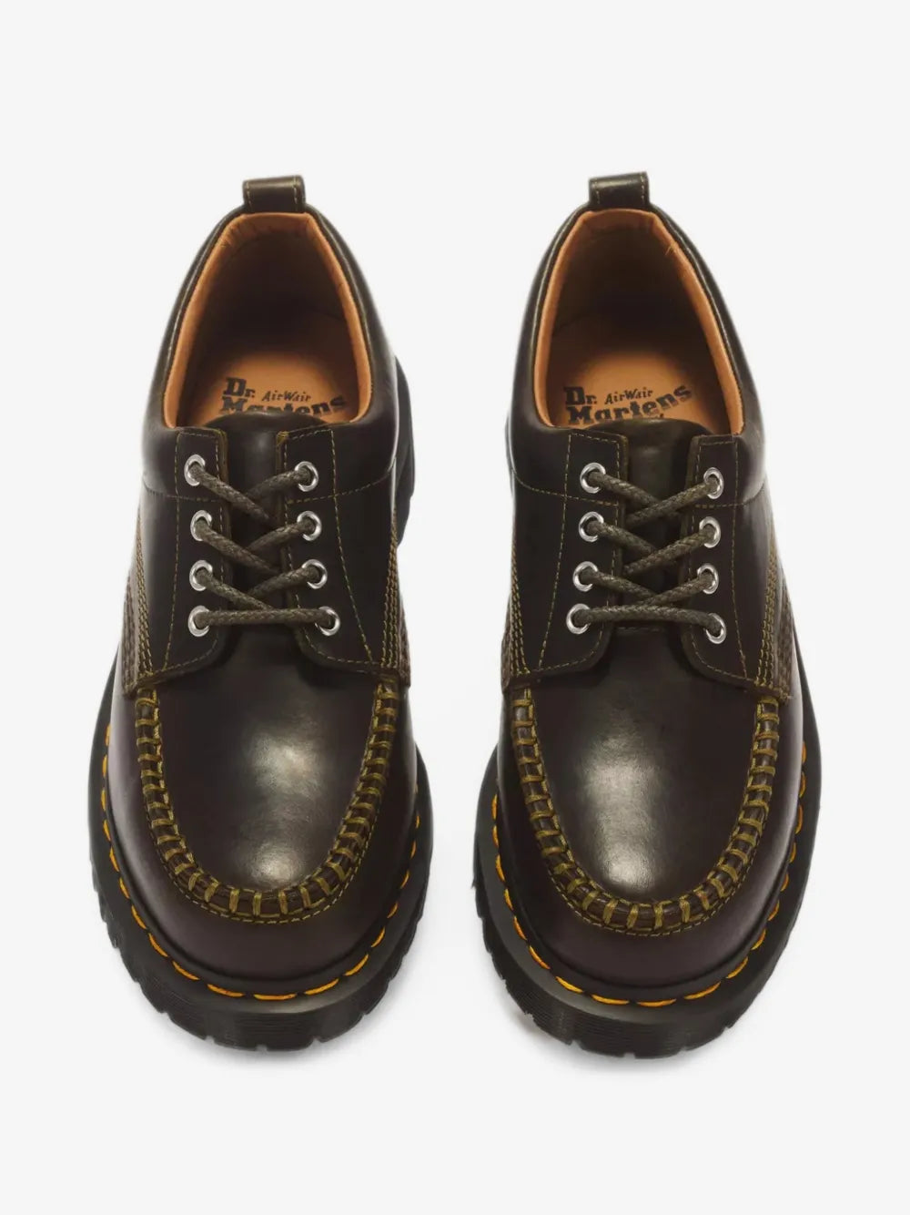 Lowell Whipstitch-Detail Moc Toe Shoes