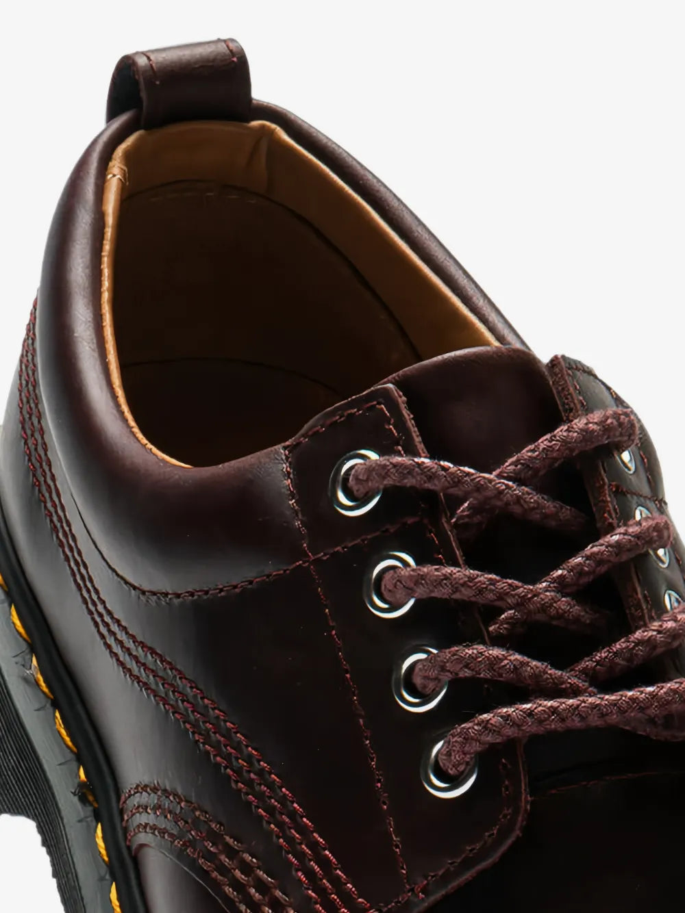 Lace-Up Leather Loafers