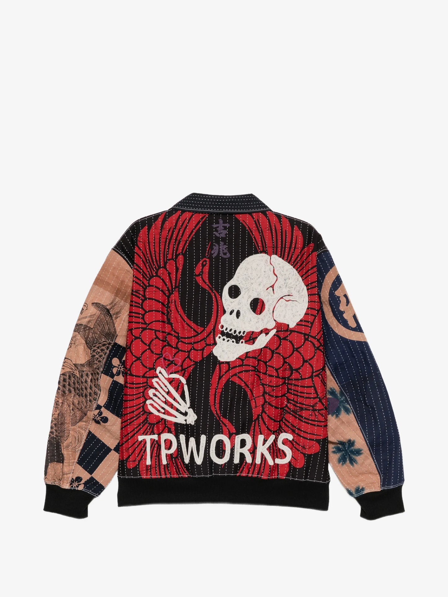 All-Over Graphic-Print Shirt Jacket