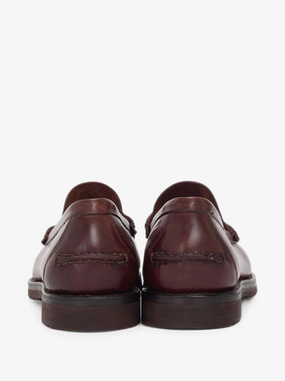 Penny-Slot Leather Loafers