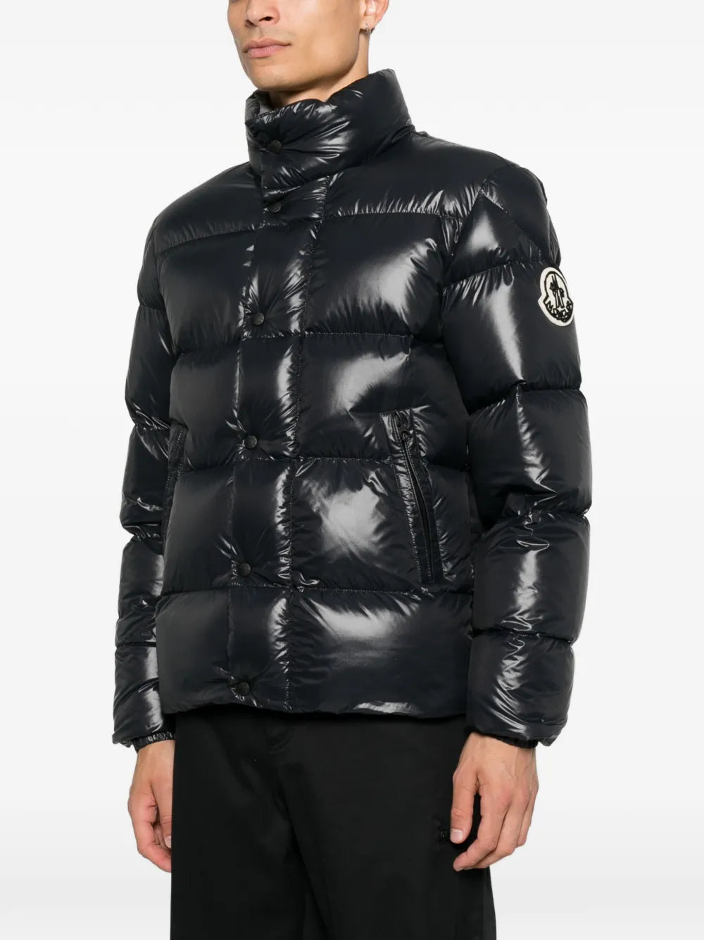Brendola Laqué short down jacket