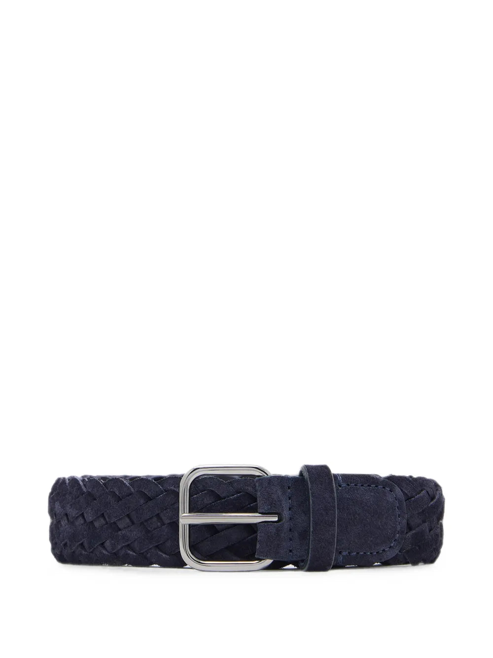 braided suede belt