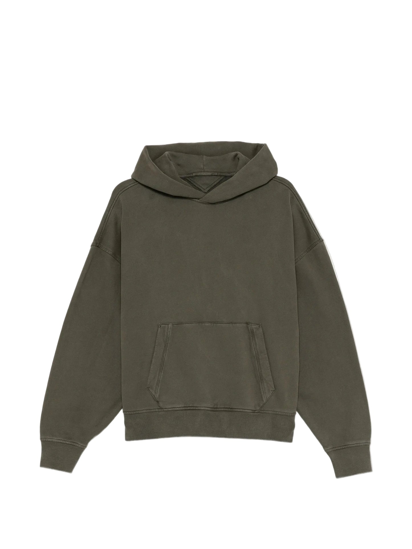 Ribbed Hem And Cuffs Hoodie