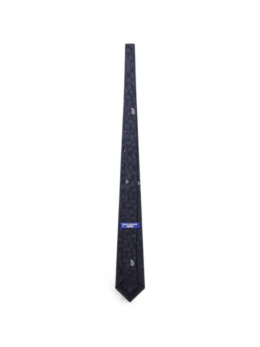 paisley-print silk tie