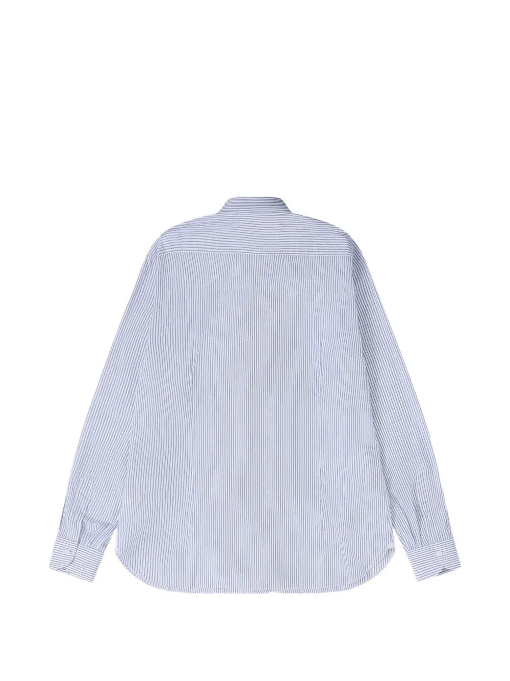 stripe dlong-sleeved shirt