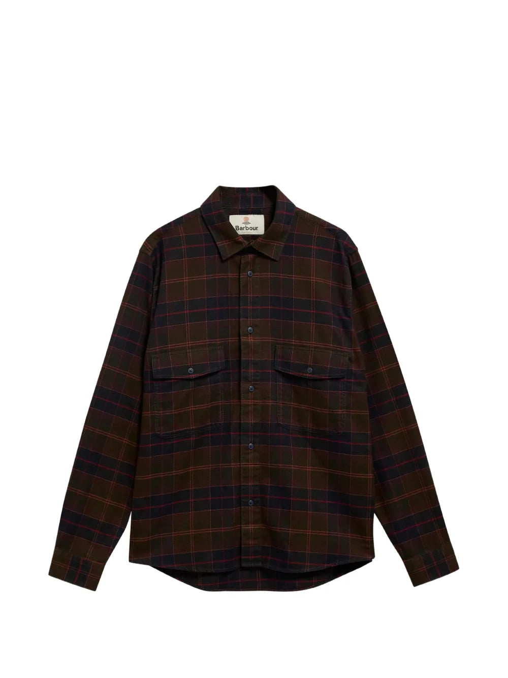 Armstrong tartan-check cotton shirt jacket