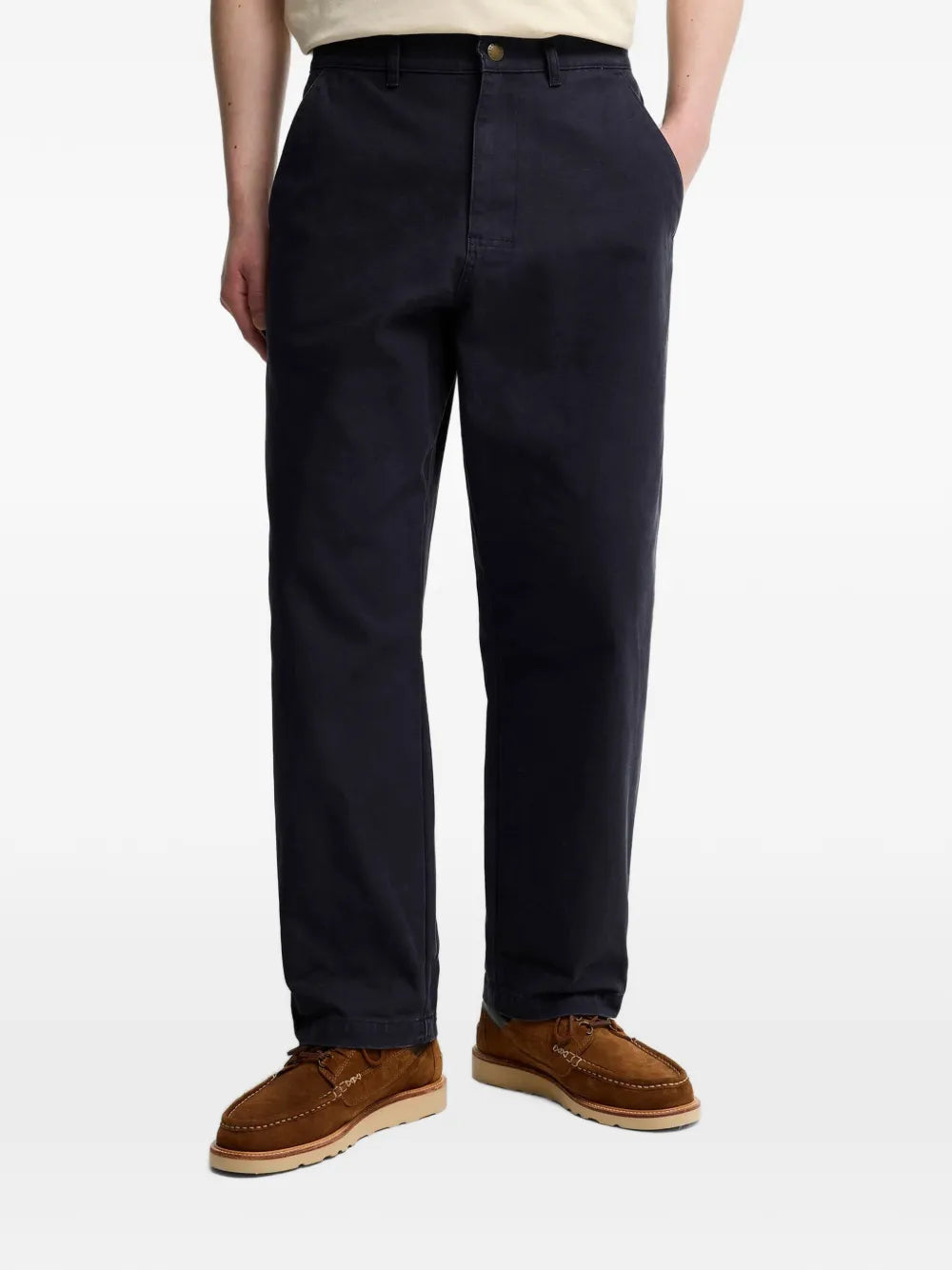 Ursula zip-pocket patch-pocket trousers