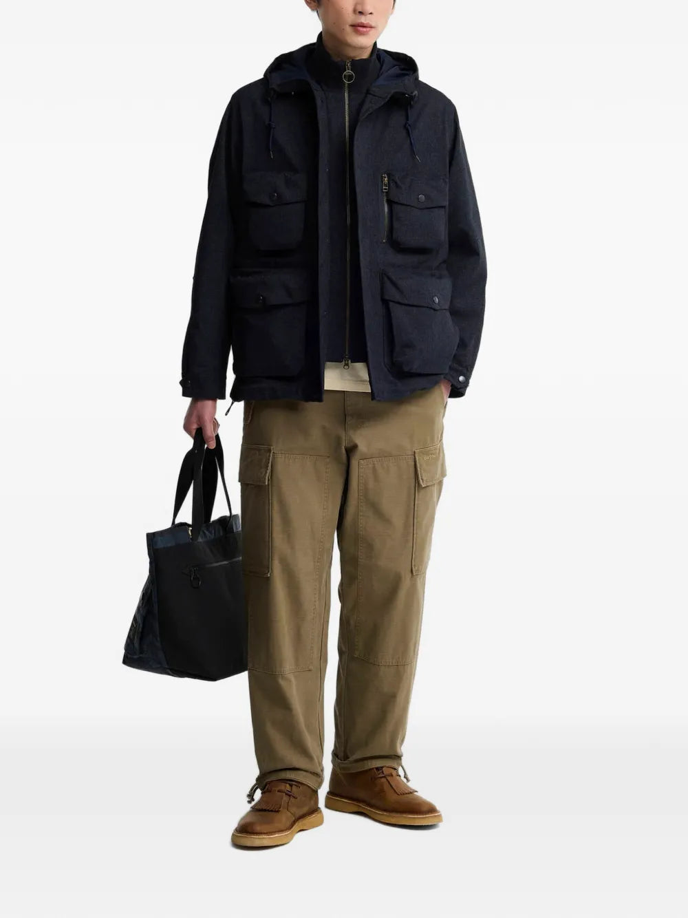 West Endurance multi-pocket hooded jacket