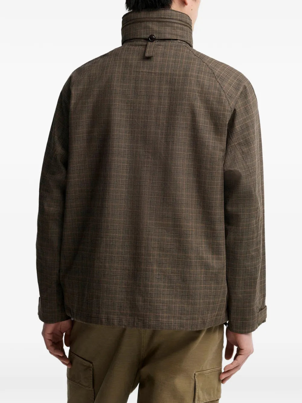 Transport Ursula check-pattern hooded jacket