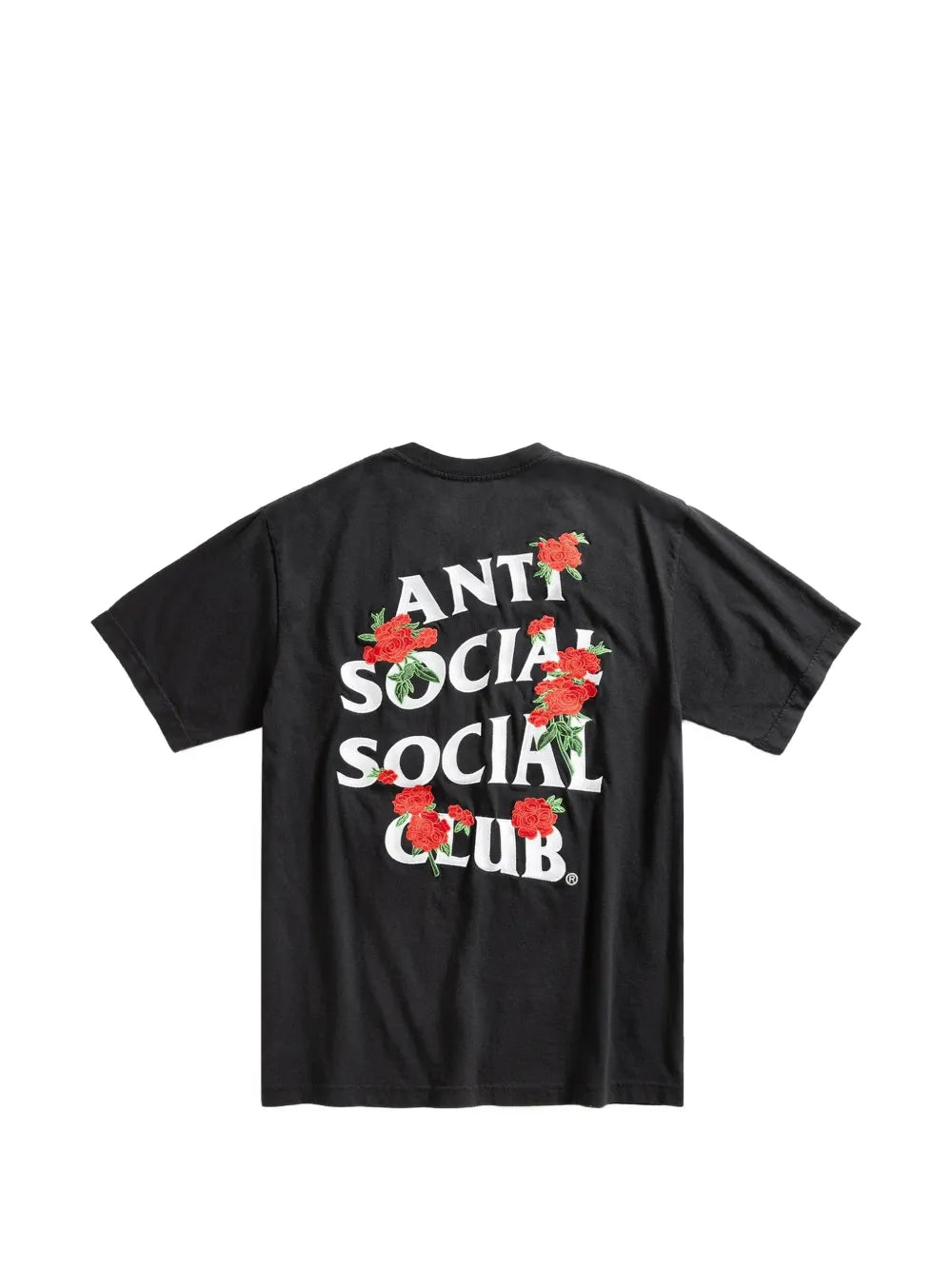 embroidered Rose Kkotch T-shirt
