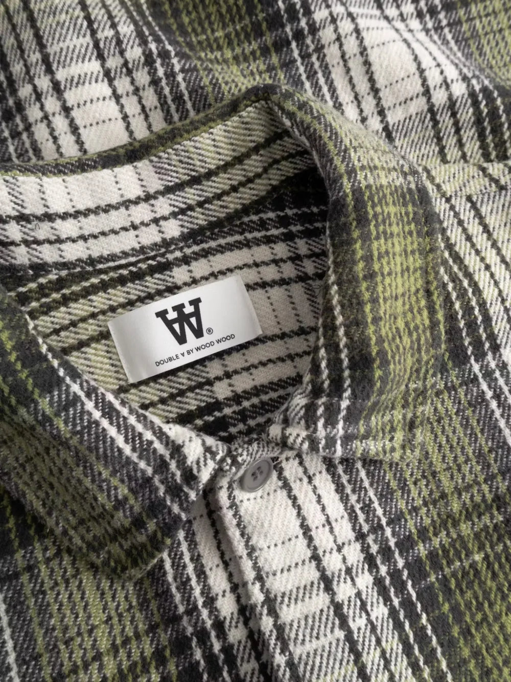 WWClay check-pattern shirt