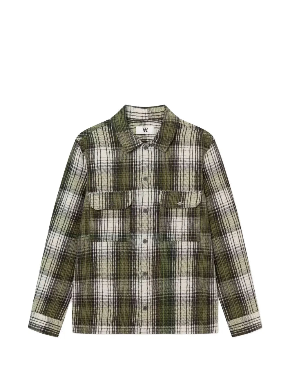 WWClay check-pattern shirt