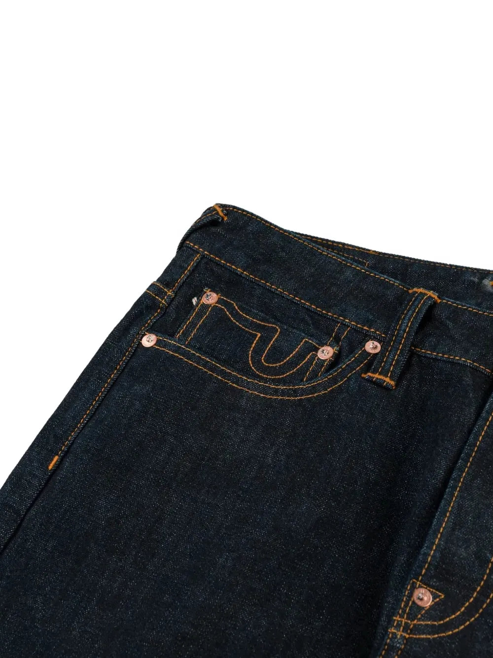 Seagull-print jeans